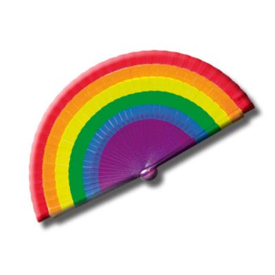 Abanico Colores Bandera LGBT+DIVERTY SEX