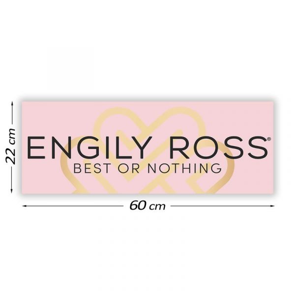 Cartel Promocional Engily Ross 60 cm x 22 cmENGILY ROSS