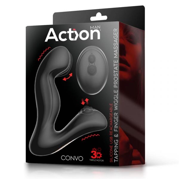 convo prostate stimulator with tapping and finger wiggle function 8