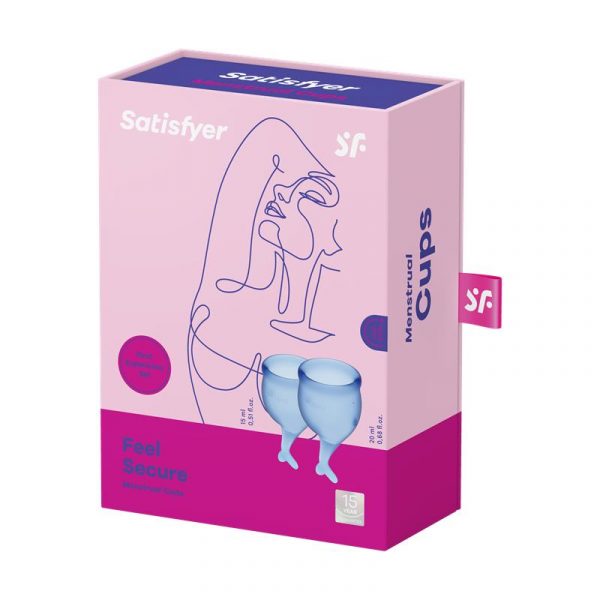 copas menstruales feel secure dark blue pack de 2 3