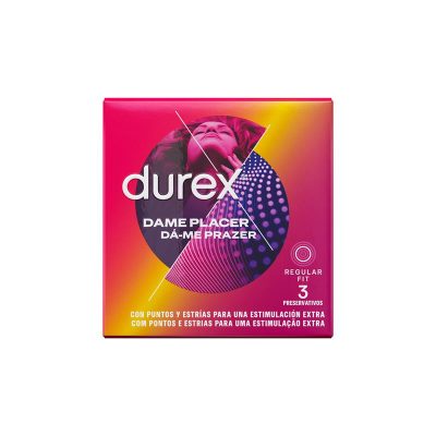 Durex Dame Placer 3 UnidadesDUREX