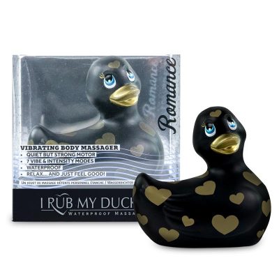 Estimulador I Rub My Duckie 2.0 Romance Negro y DoradoBIG TEAZE TOYS