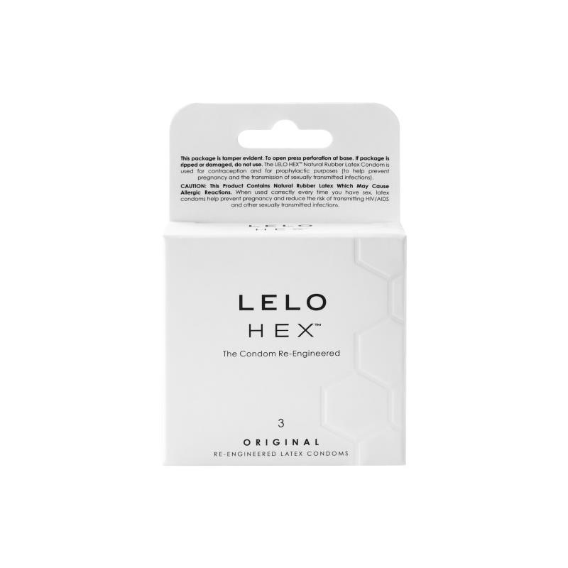 HEX ORIGINAL Preservativos 3 PackLELO