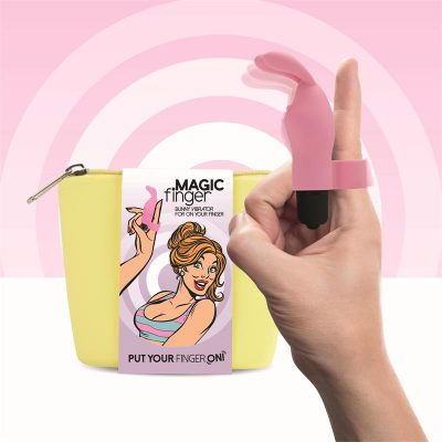 Magic Finger Vibrador para el Dedo RosaFEELZTOYS