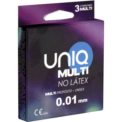 Multisex Preservativos Varios Usos 3 unidadesUNIQ