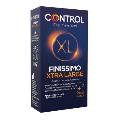 Preservativos Finíssimo XL 12 unidadesCONTROL