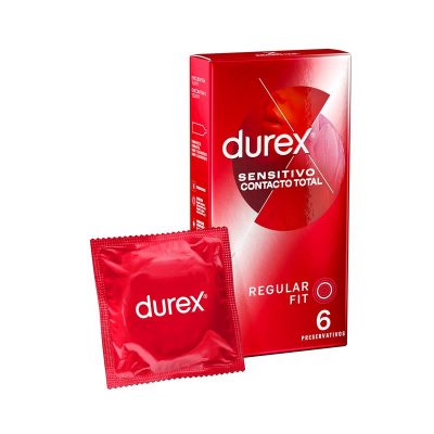 Preservativos Sensitivo Contacto Total 6udDUREX