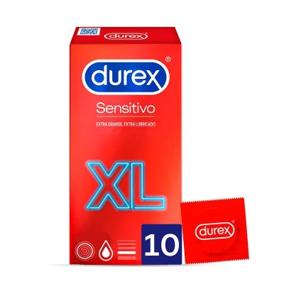 Preservativos Sentitivo XL 10 UnidadesDUREX