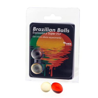 Set 2 Brazilian Balls Excitante Efecto SupercalentamietoBRAZILIAN BALLS
