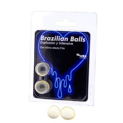 Set 2 Brazilian Balls Excitante Efecto Vibrante y FríoBRAZILIAN BALLS
