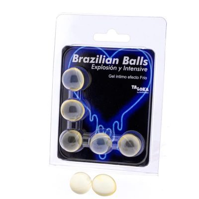 Set 5 Brazilian Balls Excitante Efecto Vibrante FríoBRAZILIAN BALLS