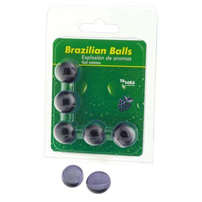 Set 5 Brazilian Balls Explosion Aroma Frutas BosqueBRAZILIAN BALLS