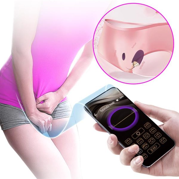 Abner Huevo Vibrador con App Lila - imagen 14