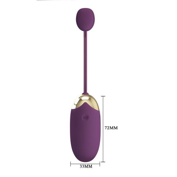 Abner Huevo Vibrador con App Lila - imagen 18