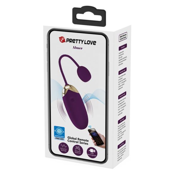 Abner Huevo Vibrador con App Lila - imagen 8