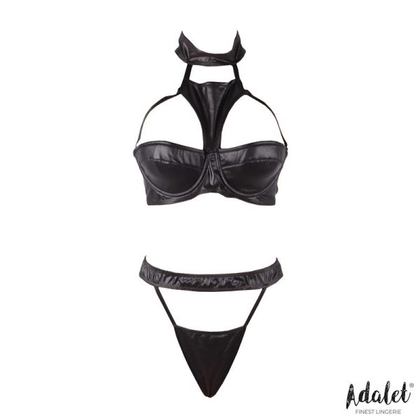 Addis Set Sujetador con Choker y Tanga Alto - imagen 2