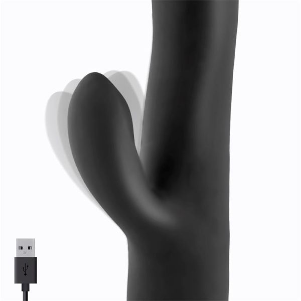 Angus Vibrador con Función de Movimiento Thrusting 2 Motores Silicona USB - imagen 5