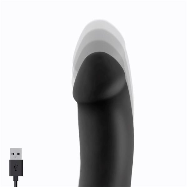 Angus Vibrador con Función de Movimiento Thrusting 2 Motores Silicona USB - imagen 6