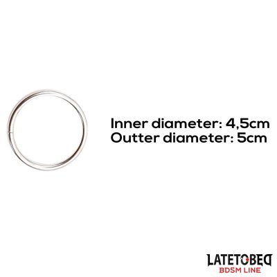 Anillo de Metal Diám. int. 4.5 cm Diám. ext. 5 cm
