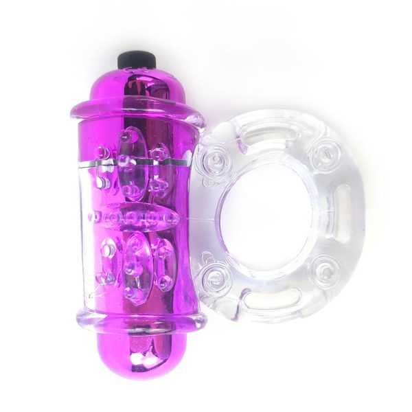 Anillo para el Pene con Vibración Rosa - imagen 4