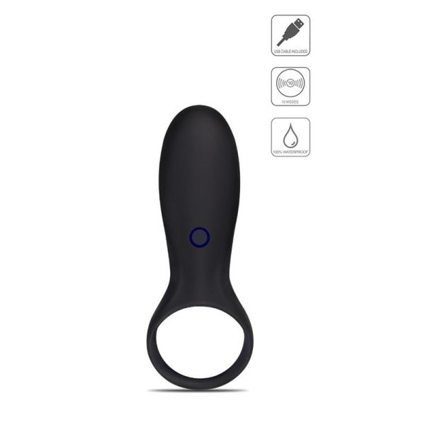Anillo para el Pene iJoy Stamina Ring USB Negro - imagen 6