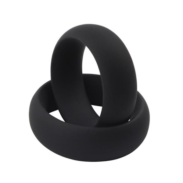 Anillo para el Pene Infinity Silicona M Negro - imagen 7