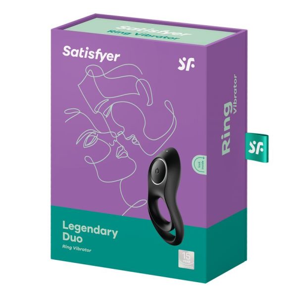 Anillo para el Pene Legendary Duo USB Negro - imagen 6