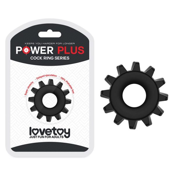 Anillo para el Pene Power Plus Negro - imagen 5