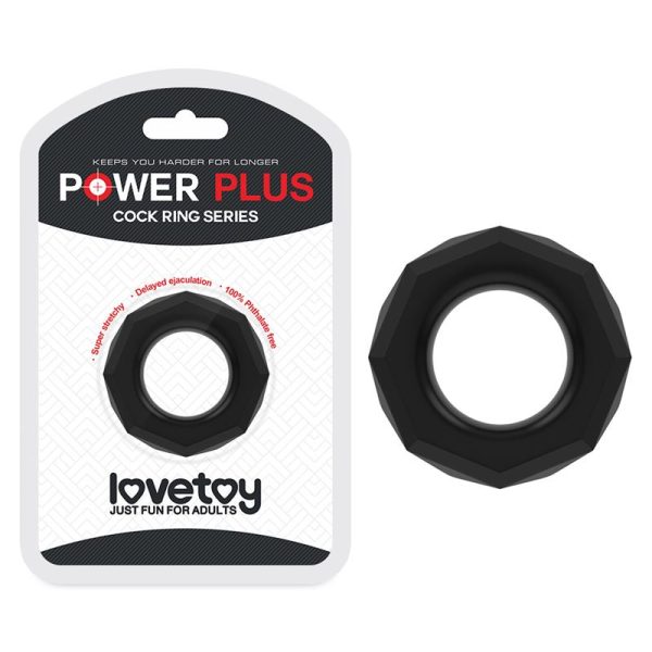 Anillo para el Pene Power Plus Negro - imagen 2