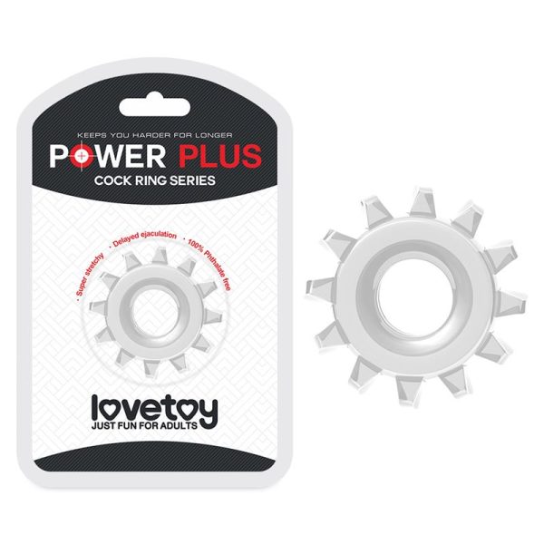 Anillo para el Pene Power Plus Transparente - imagen 5