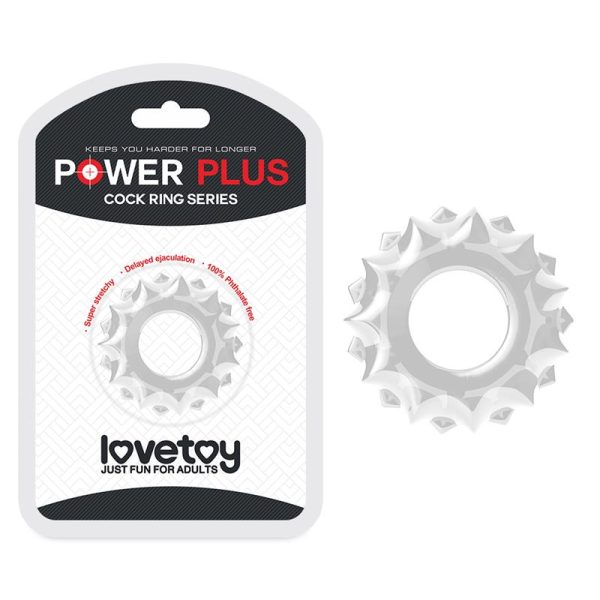 Anillo para el Pene Power Plus Transparente - imagen 2