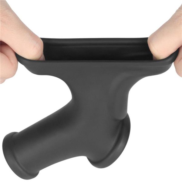 Anillo Vibador para Pene y Escroto Silk Knights - imagen 8