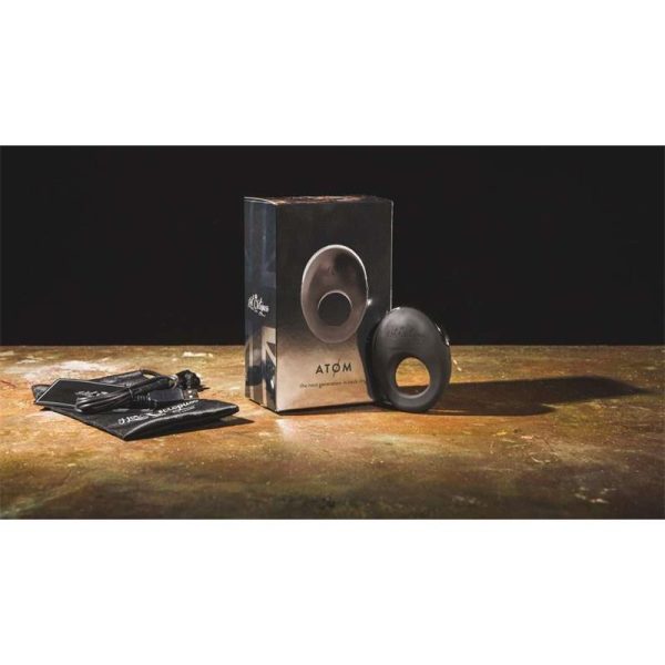 Anillo Vibrador Atom Negro - imagen 5