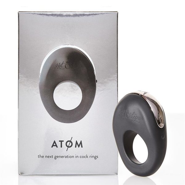 Anillo Vibrador Atom Negro - imagen 9