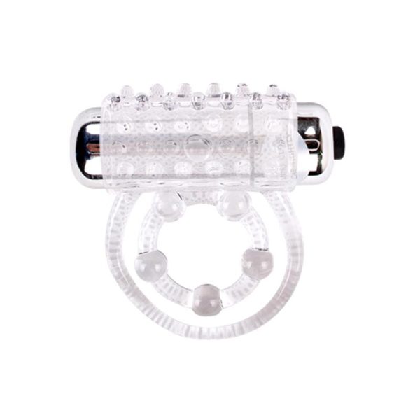 Anillo Vibrador para el Pene Clear Transparente - imagen 2