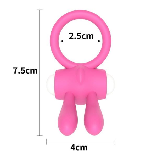 Anillo Vibrador Power Clit Rosa - imagen 5