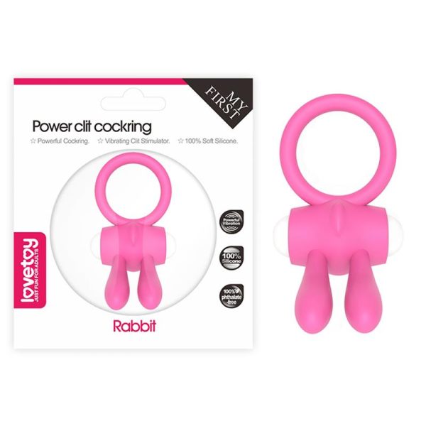 Anillo Vibrador Power Clit Rosa - imagen 6