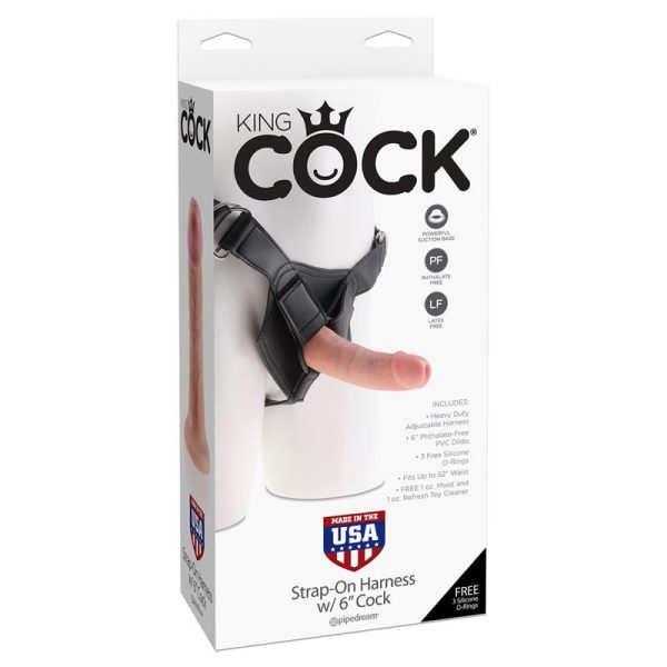 Arnes Ajustable con Dildo 6 - Color Natural - imagen 2