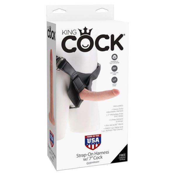 Arnés Ajustable con Dildo 7 Color Natural - imagen 4
