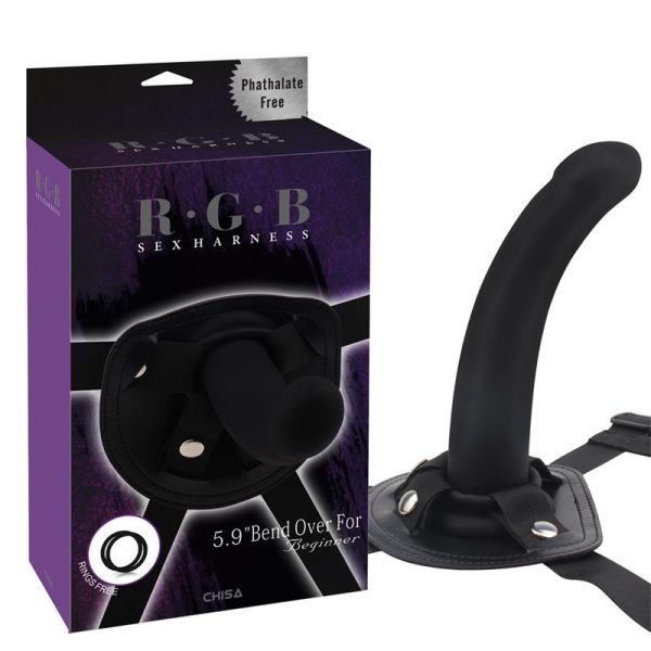 Arnés con Dildo Bend Over para Principiantes Silicona - imagen 8