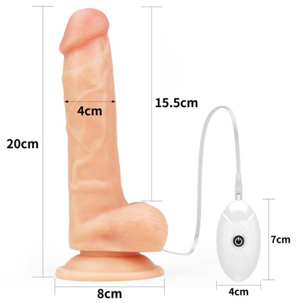 Arnés con Dildo con Vibración y Control Remoto 7.5 - imagen 14