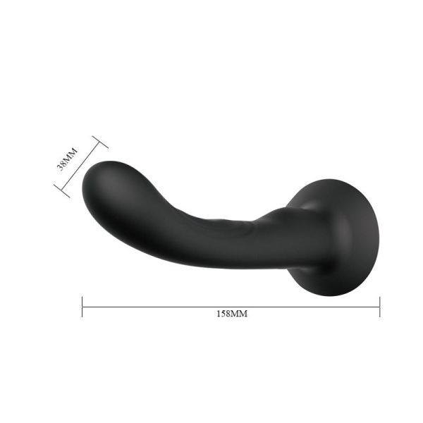 Arnés con Dildo de Silicona Negro - imagen 4