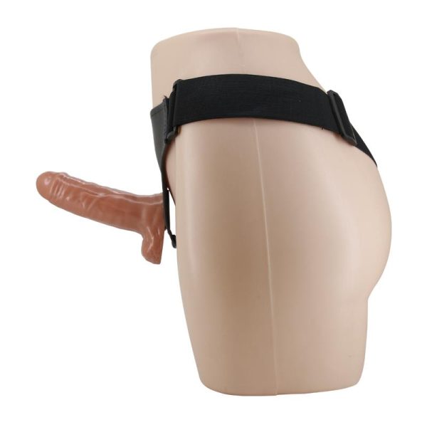Arnés con Dildo Doble Retractil con Vibración - imagen 14