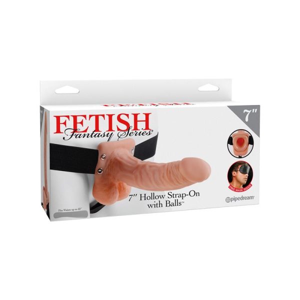 Fetish Fantasy Series Arnés con Hueco y Testículos de 17,7 cm Color Natural - imagen 5