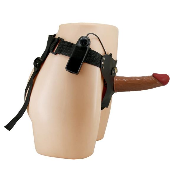 Arnés con Dildo Hueco y Vibración con Control Remoto Starks - imagen 9
