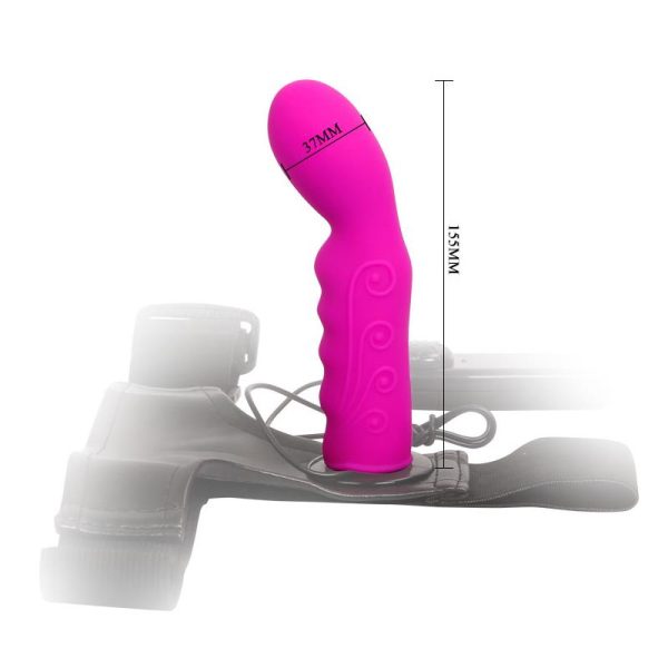 Arnés con Dildo Púrpura 15.5 cm - imagen 2