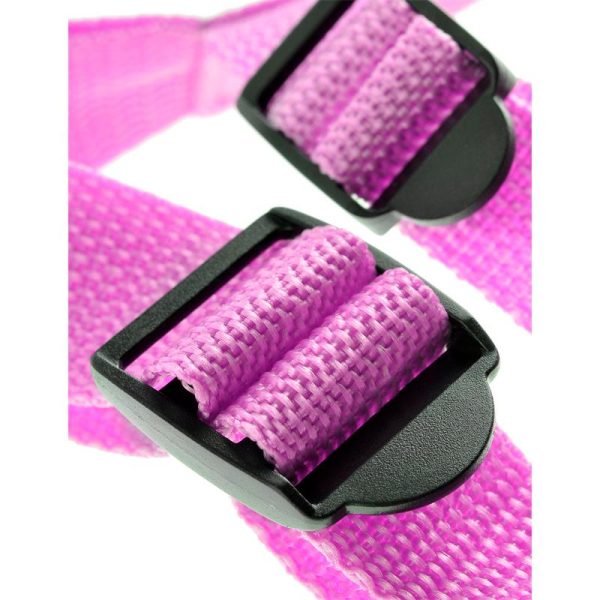 Arnés con Tirantes y Dildo 19 cm-7 Rosa - imagen 7