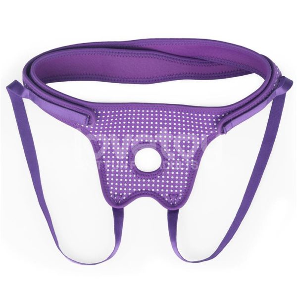 Arnés Easy Strap On Harness Polka Dots Púrpura - imagen 9
