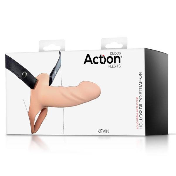Arnés Strap-On con Dildo Hueco Silicona Premium Talla S - imagen 7