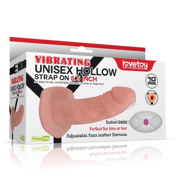 Arnés Unisex Pene Hueco con Vibración - imagen 3
